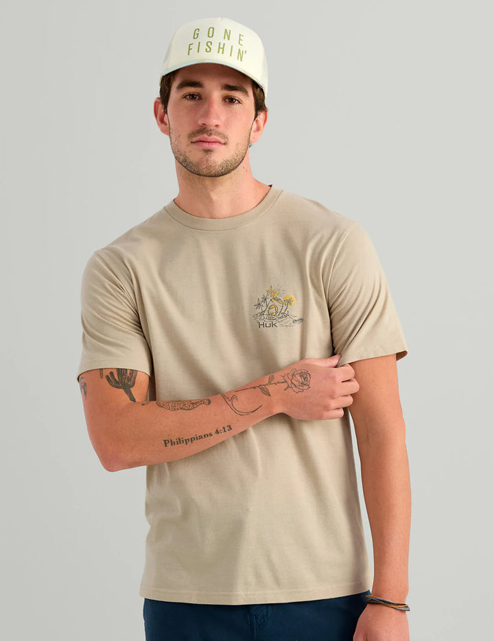 HUK - MEN'S SUN DRAFT SS TEE