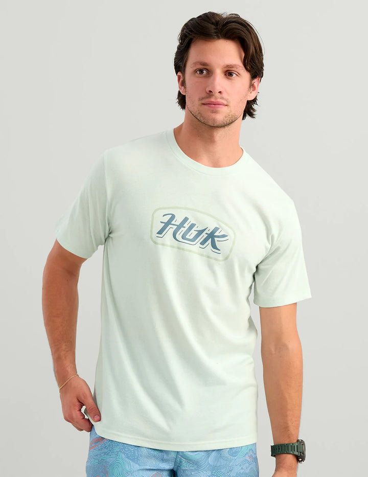 HUK - MEN'S HUK SCRIPT SS TEE