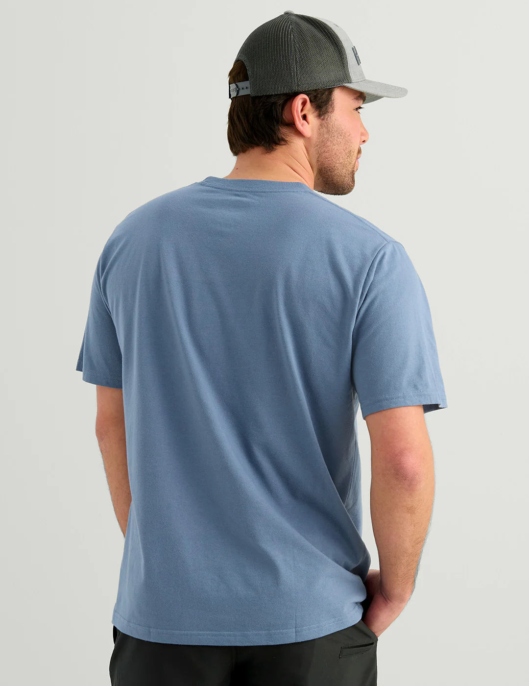 HUK - MEN'S HUK SCRIPT SS TEE