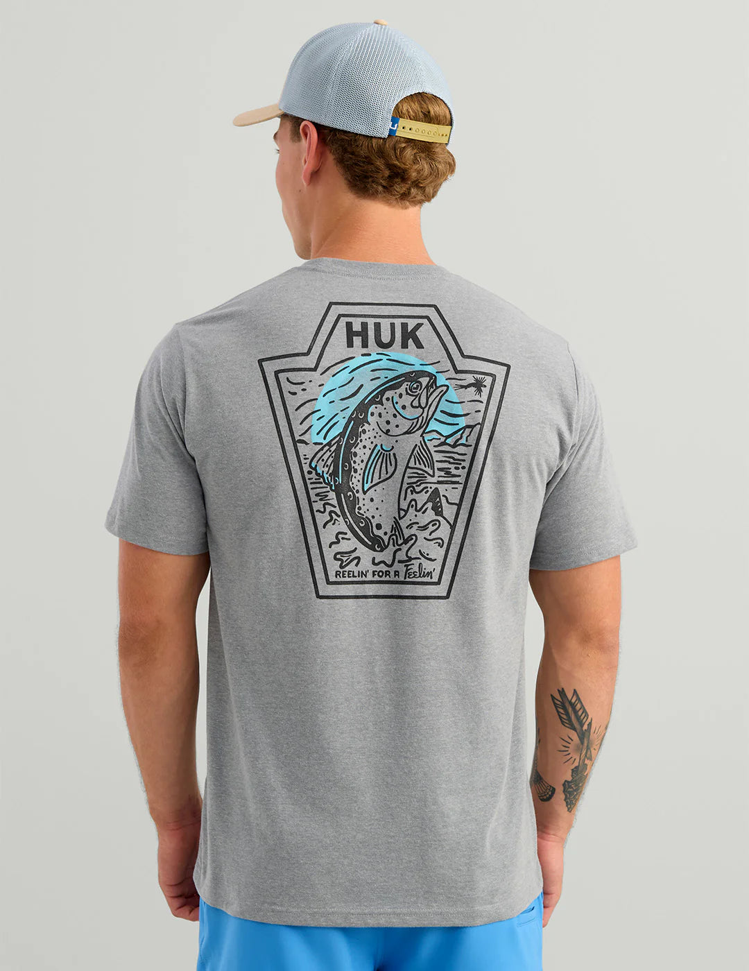 HUK - MEN'S SCENIC SS POCKET TEE