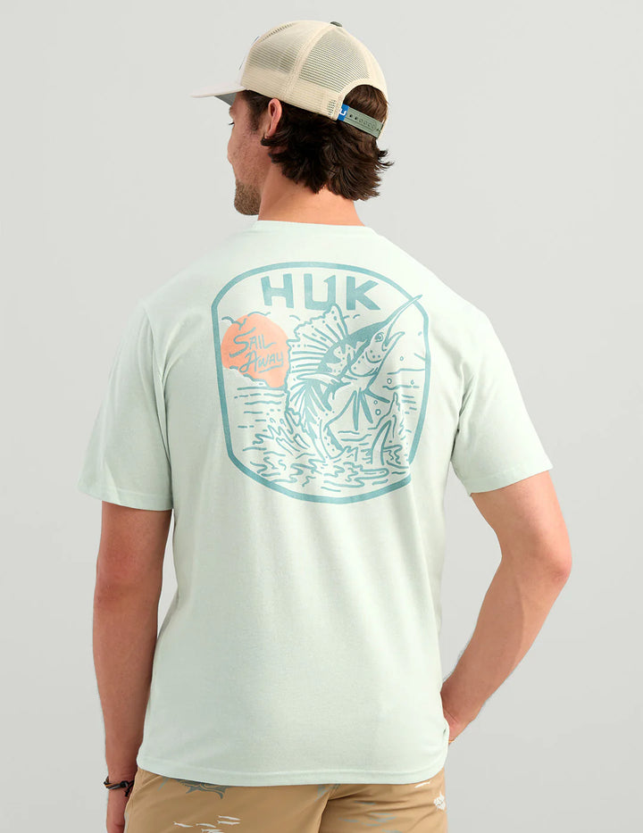 HUK - MEN'S SCENIC SS POCKET TEE