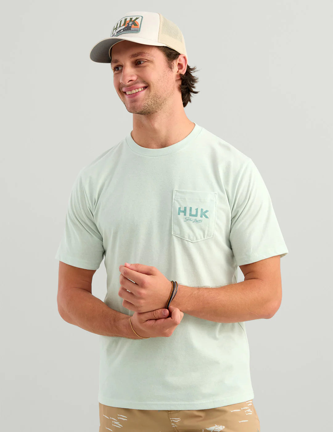 HUK - MEN'S SCENIC SS POCKET TEE