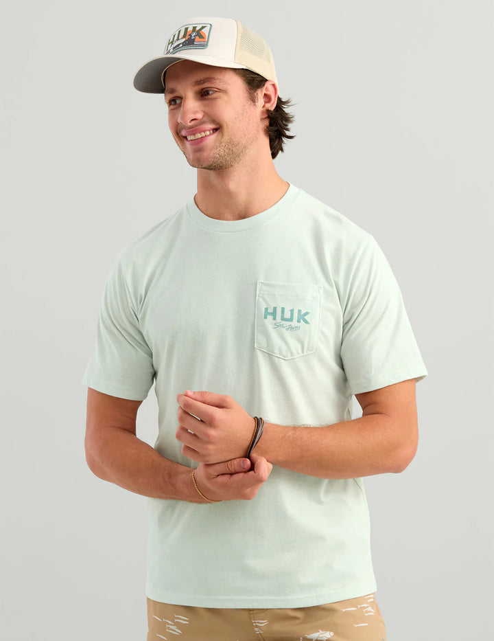 HUK - MEN'S SCENIC SS POCKET TEE