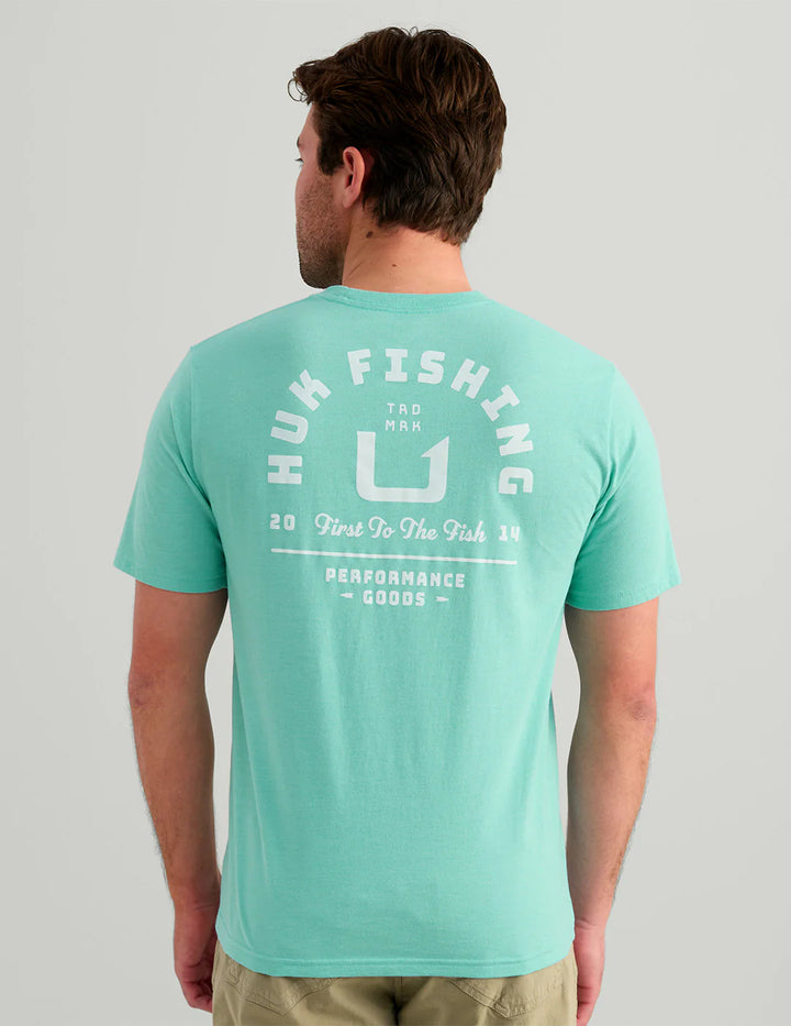 HUK - MEN'S HUK FISHING SS POCKET TEE