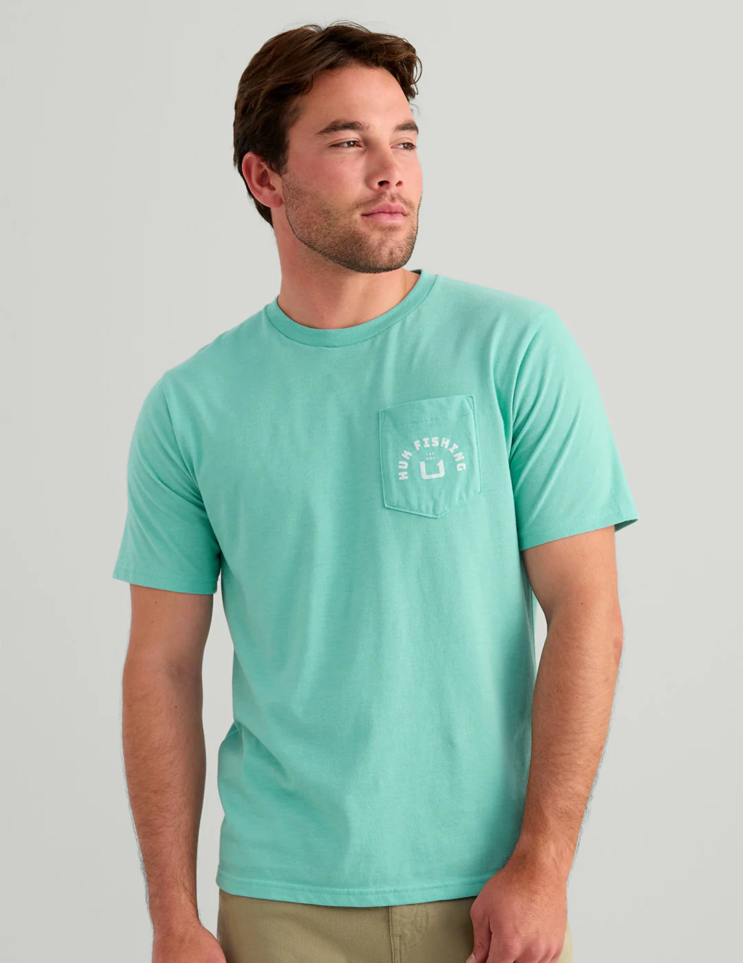 HUK - MEN'S HUK FISHING SS POCKET TEE