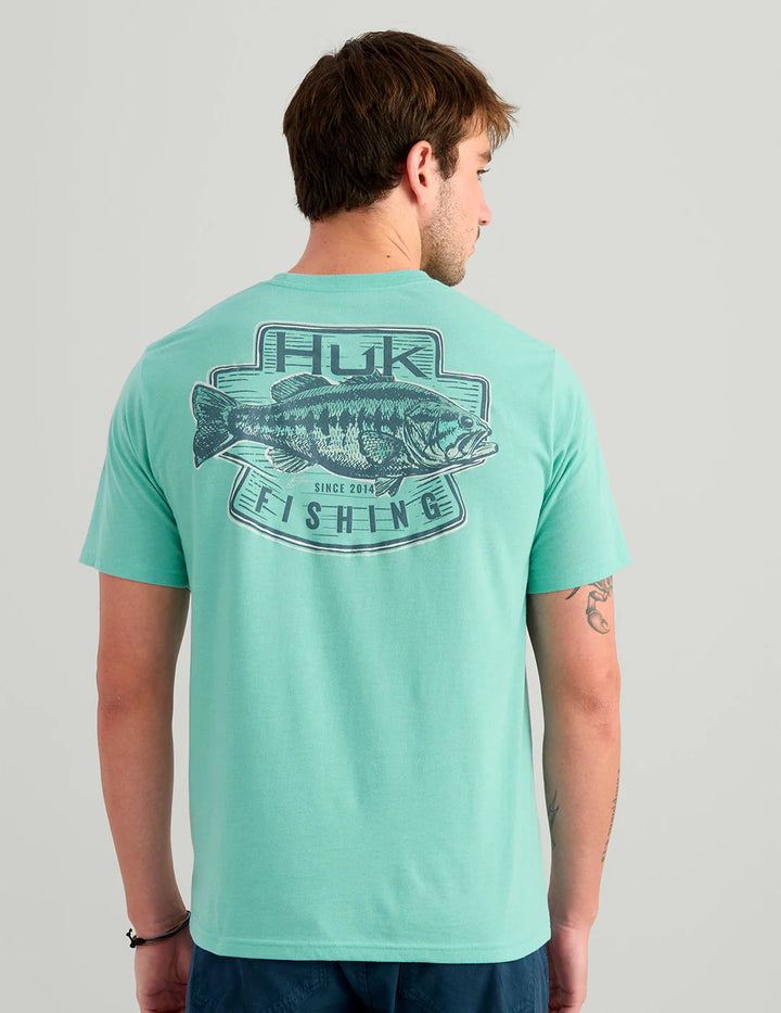 HUK - MEN'S KC PLAQUE SS POCKET TEE