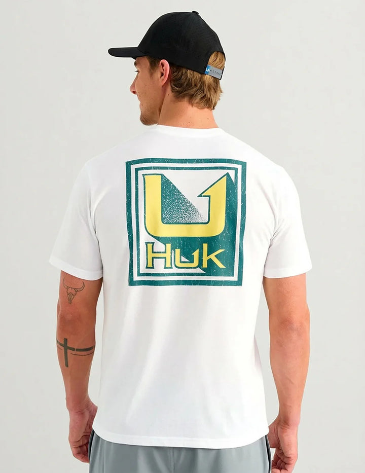 HUK - MEN'S RISING HUK SS POCKET TEE