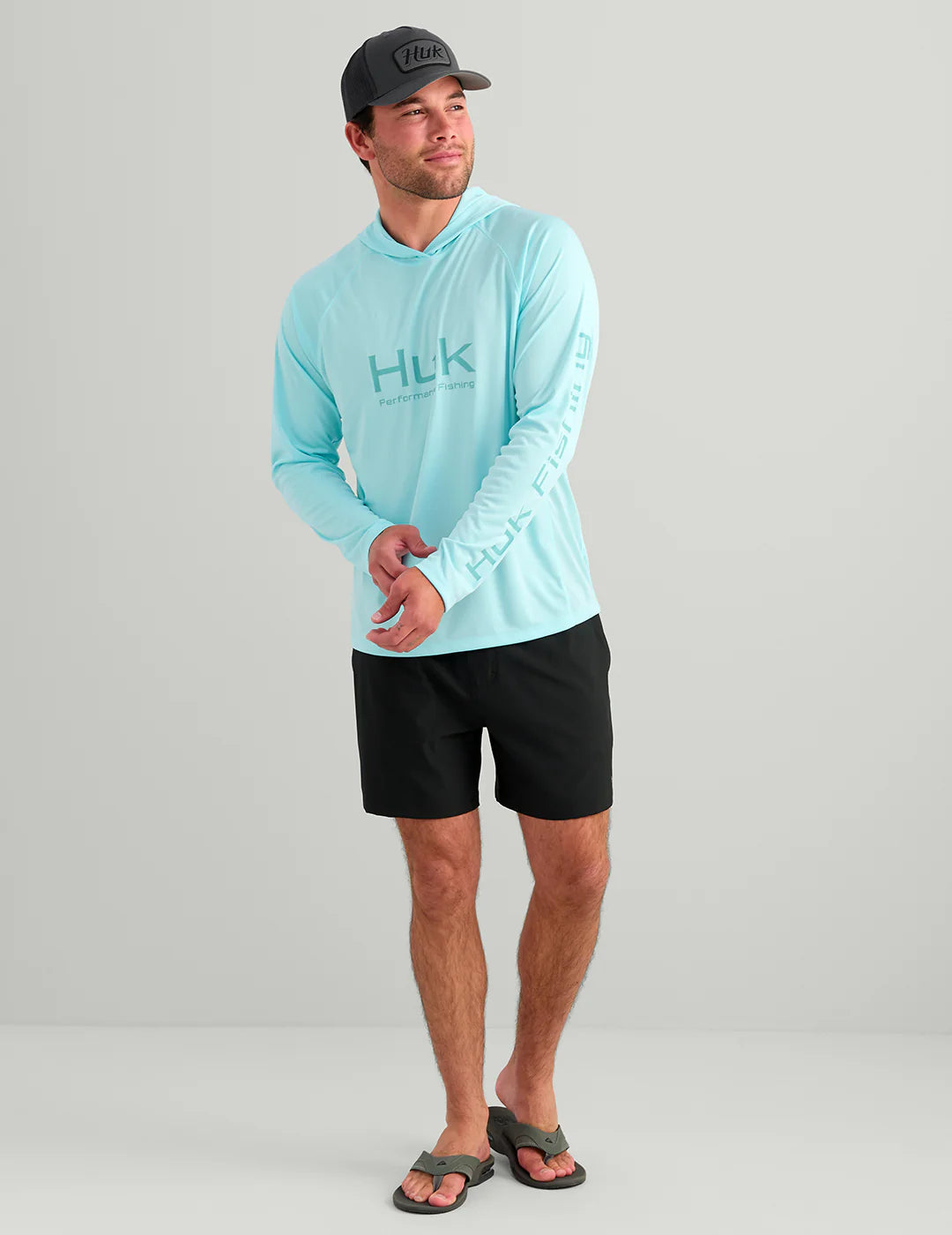 HUK - MEN'S PURSUIT LS HOODIE