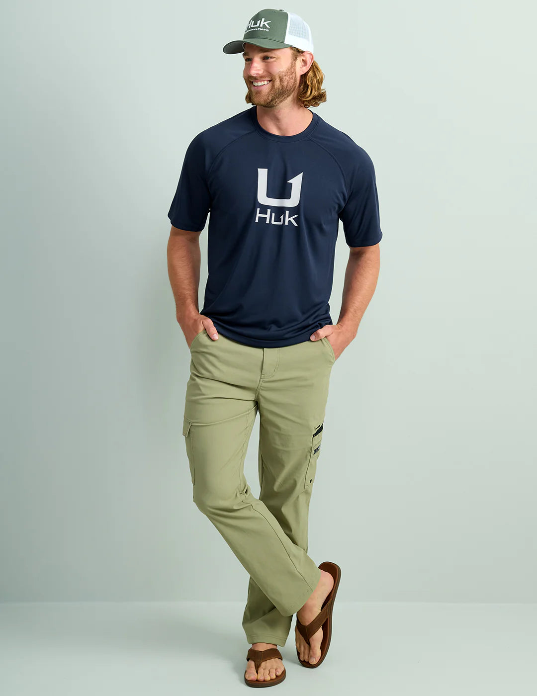 HUK - MEN'S ICON SHORT SLEEVE PERFORMANCE CREW