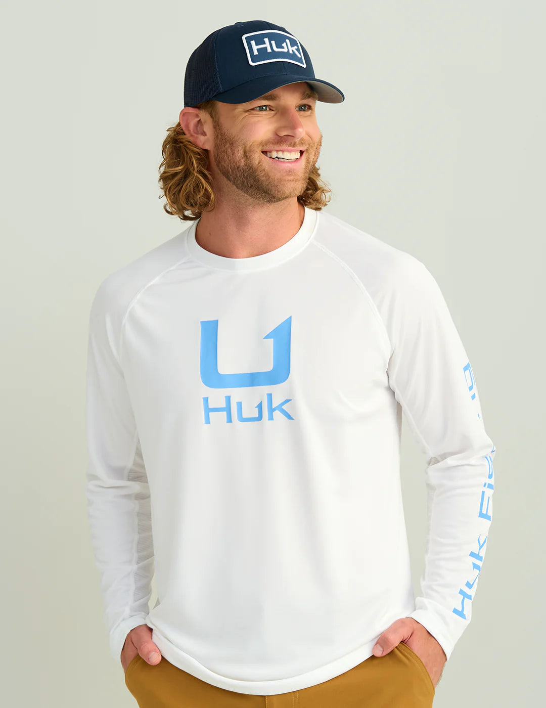HUK - MEN'S ICON LS CREW