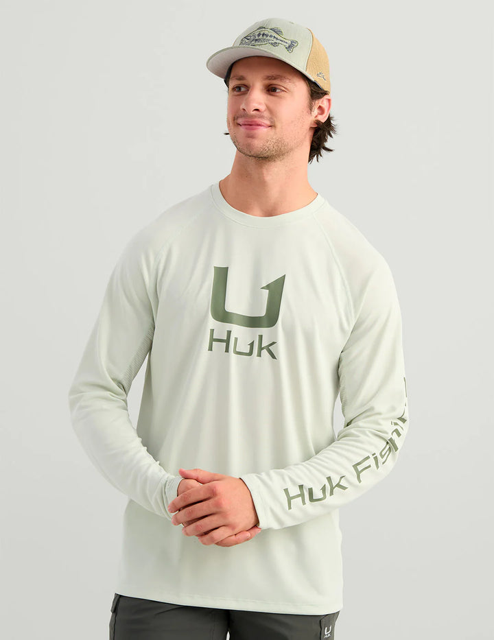 HUK - MEN'S ICON LS CREW
