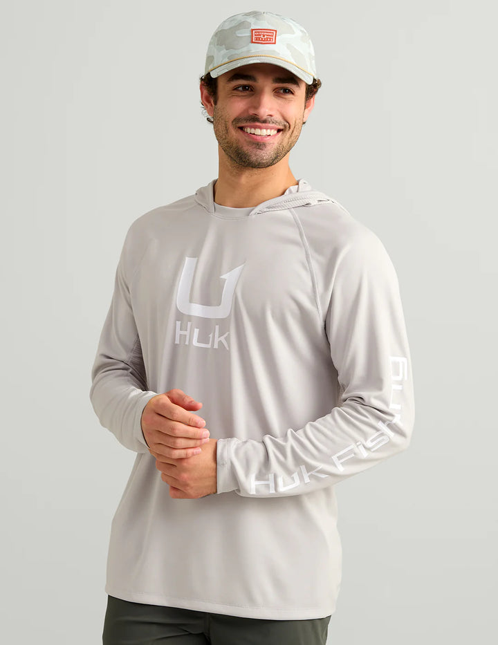 HUK - MEN'S ICON LS HOODIE
