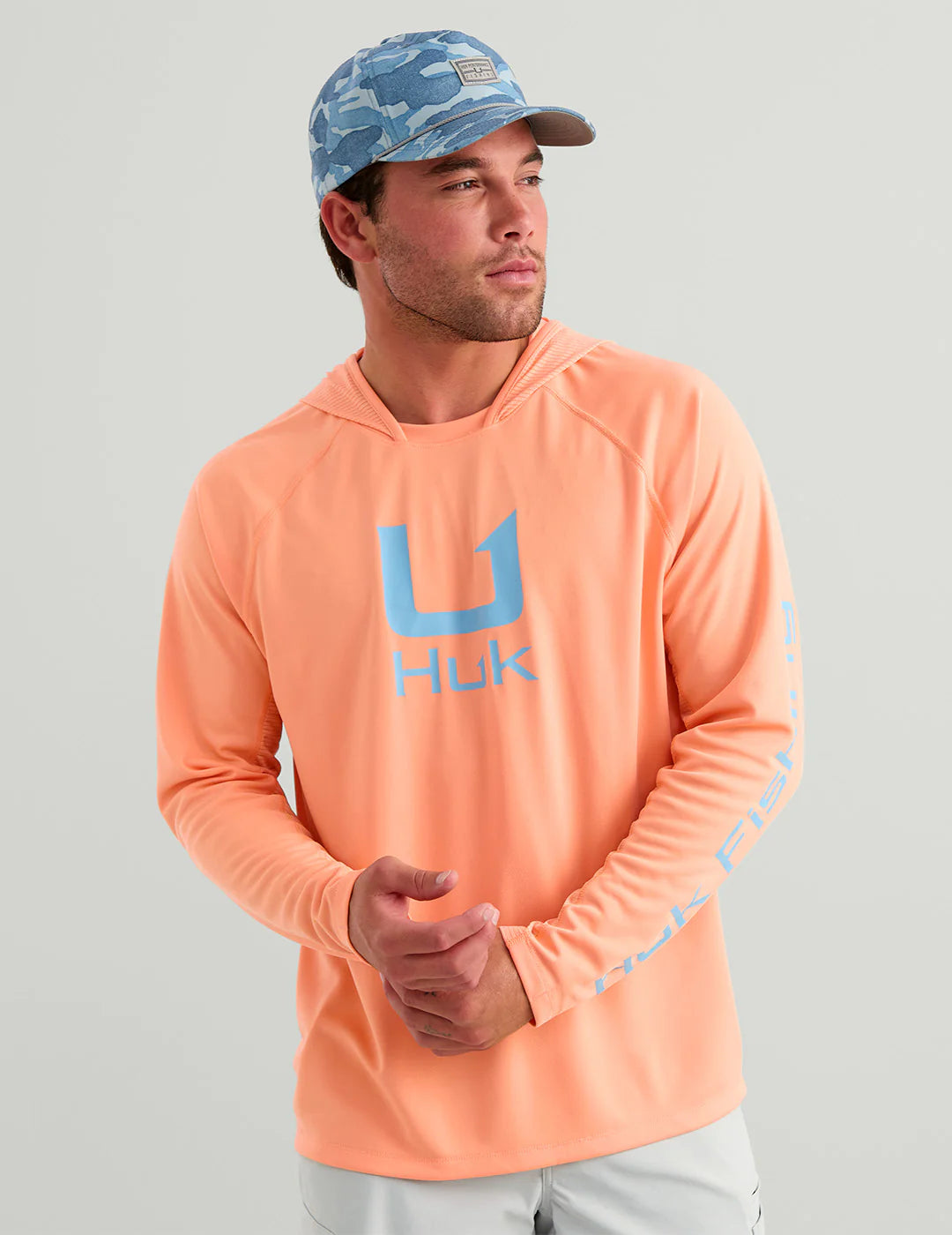 HUK - MEN'S ICON LS HOODIE