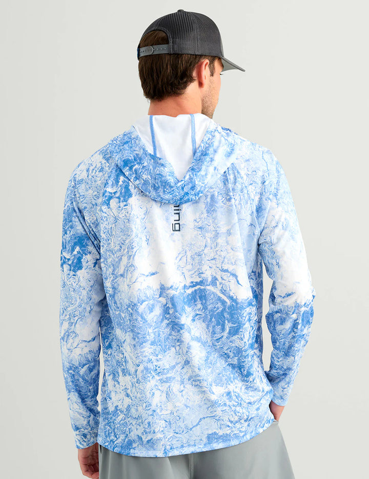 HUK - MEN'S PURSUIT MOSSY OAK PRINTED HOODIE