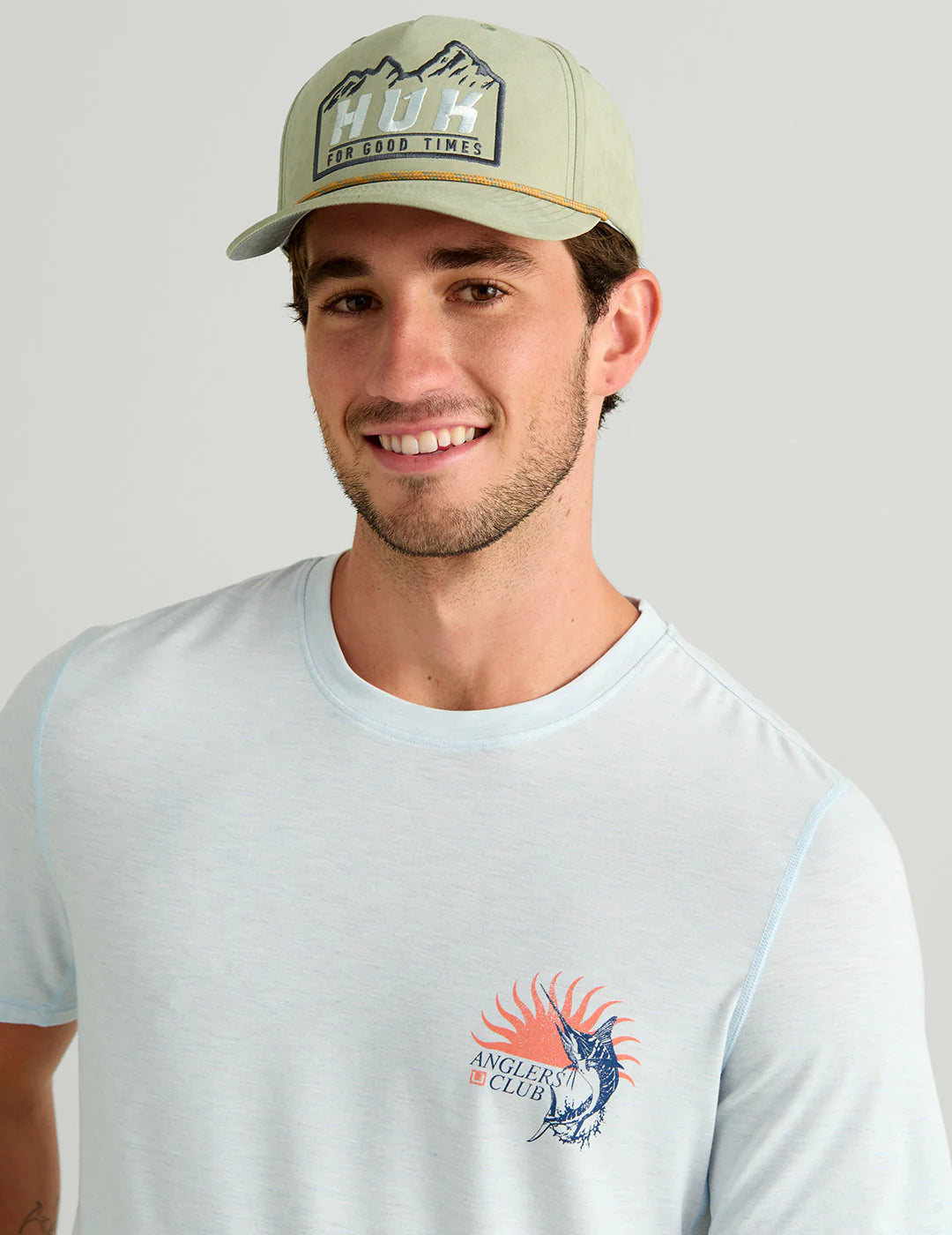 HUK - MEN'S DRIFT SS GRAPHIC CREW