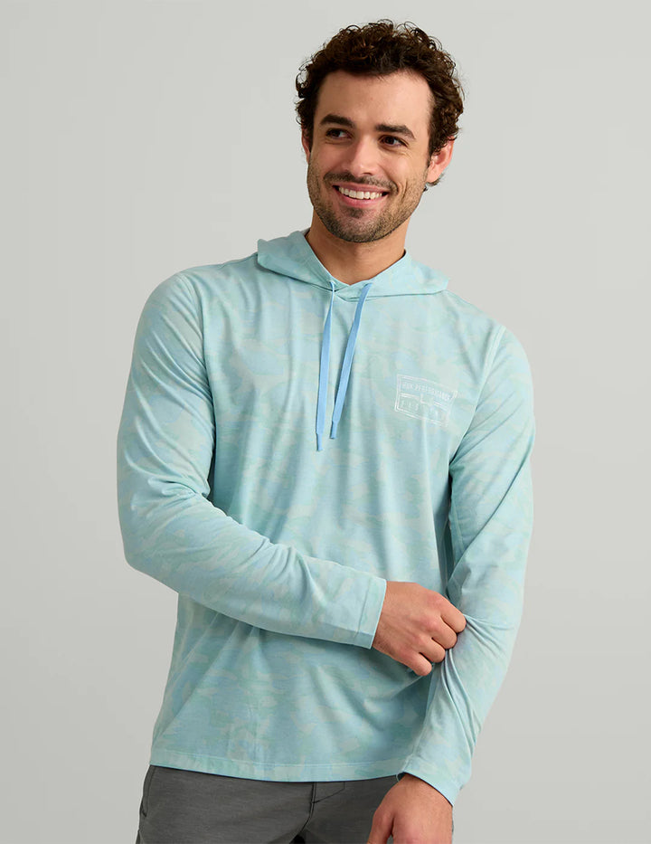 HUK - MEN'S DRIFT PRINTED HOODIE