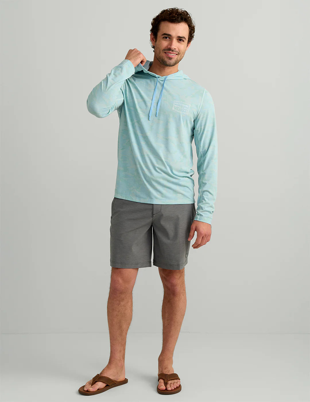 HUK - MEN'S DRIFT PRINTED HOODIE
