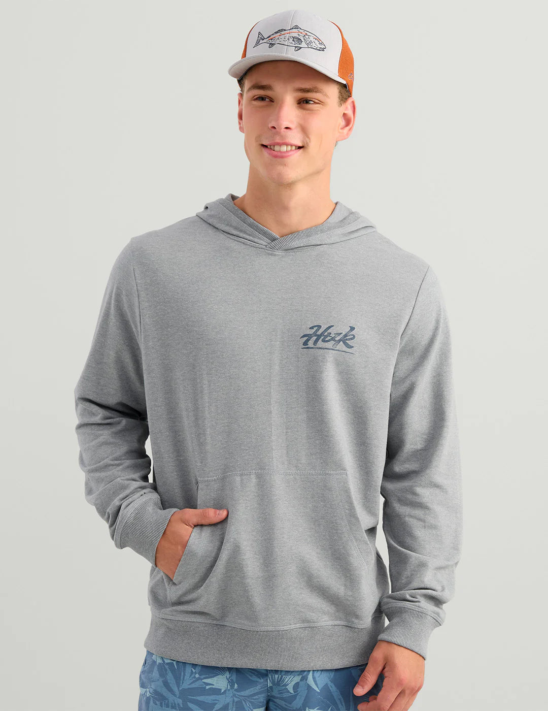 HUK - MEN'S EDISTO BASS BATCH TERRY HOODIE