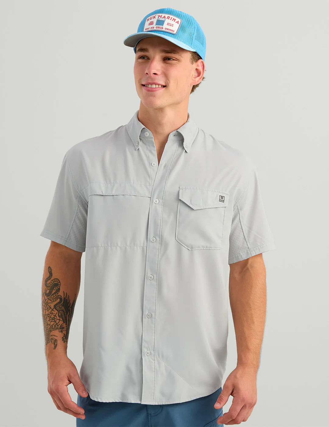 HUK - MEN'S TIDEPOINT SS SHIRT