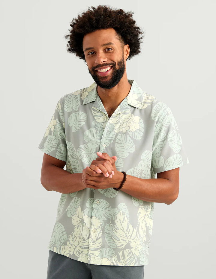 HUK - MEN'S CAMP COLLAR SS SHIRT