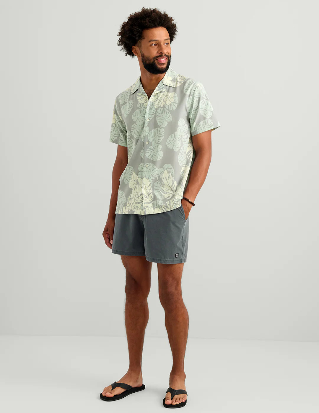 HUK - MEN'S CAMP COLLAR SS SHIRT