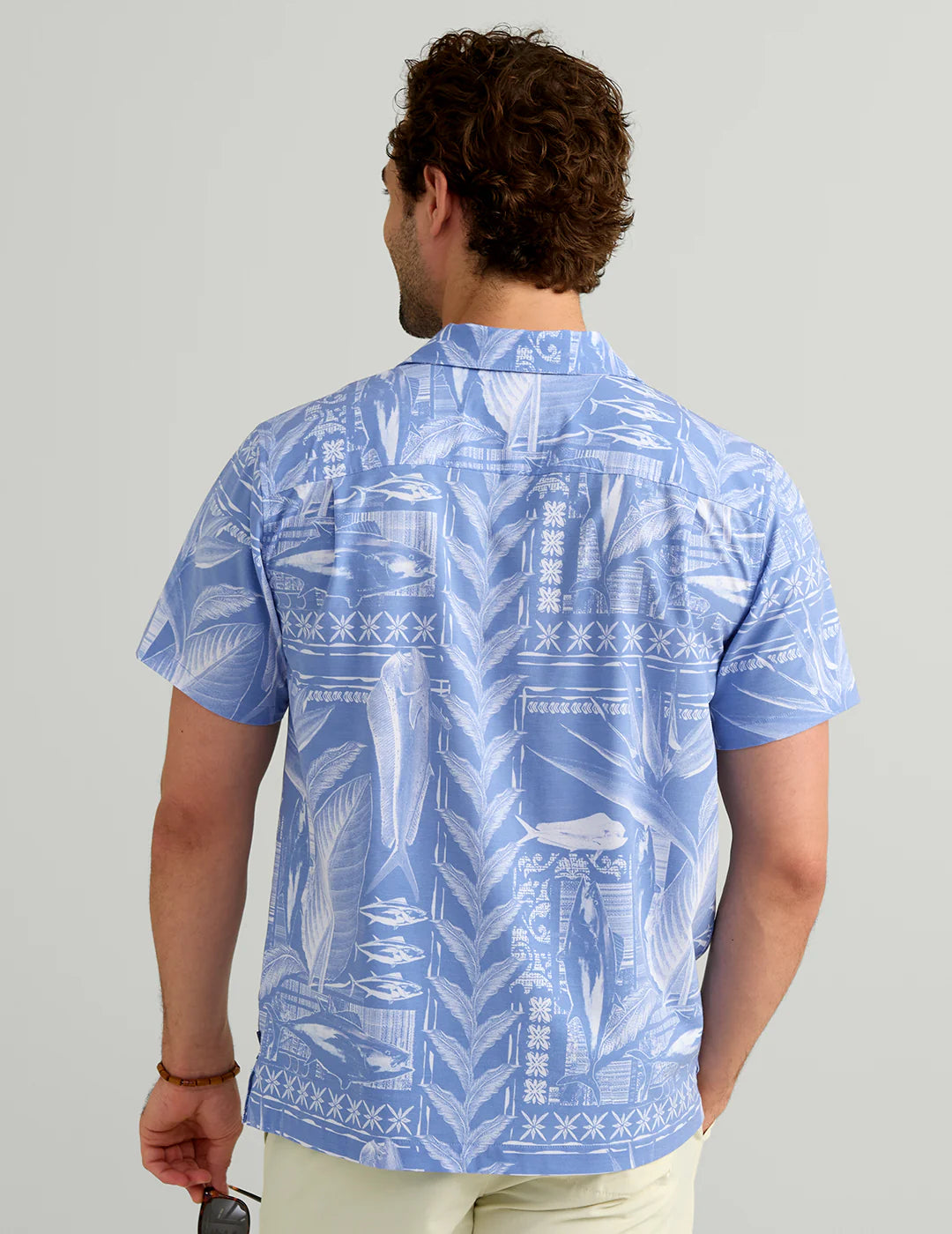 HUK - MEN'S CAMP COLLAR SS SHIRT