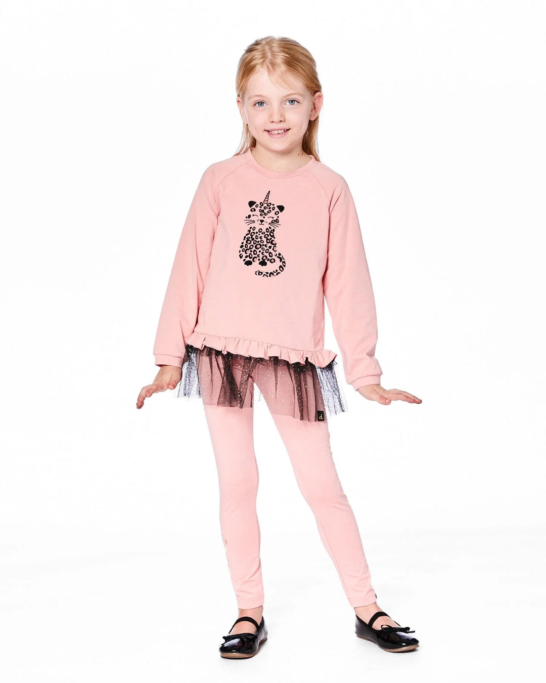 DEUX PAR DEUX - Kids Soft Ribbed Legging - #H20YG60