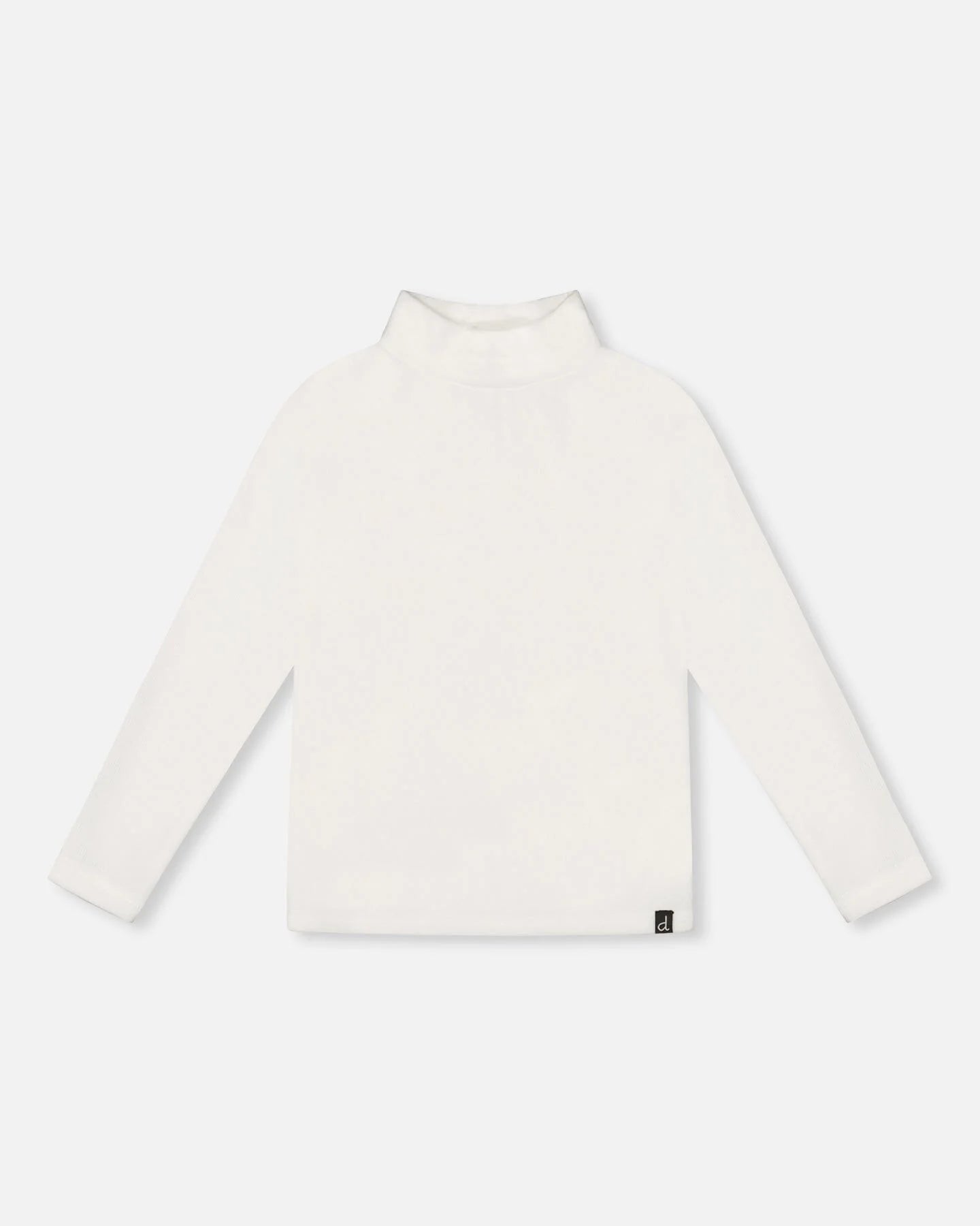 DEUX PAR DEUX - Kids Ribbed Mock Neck Sweater #H20YG71