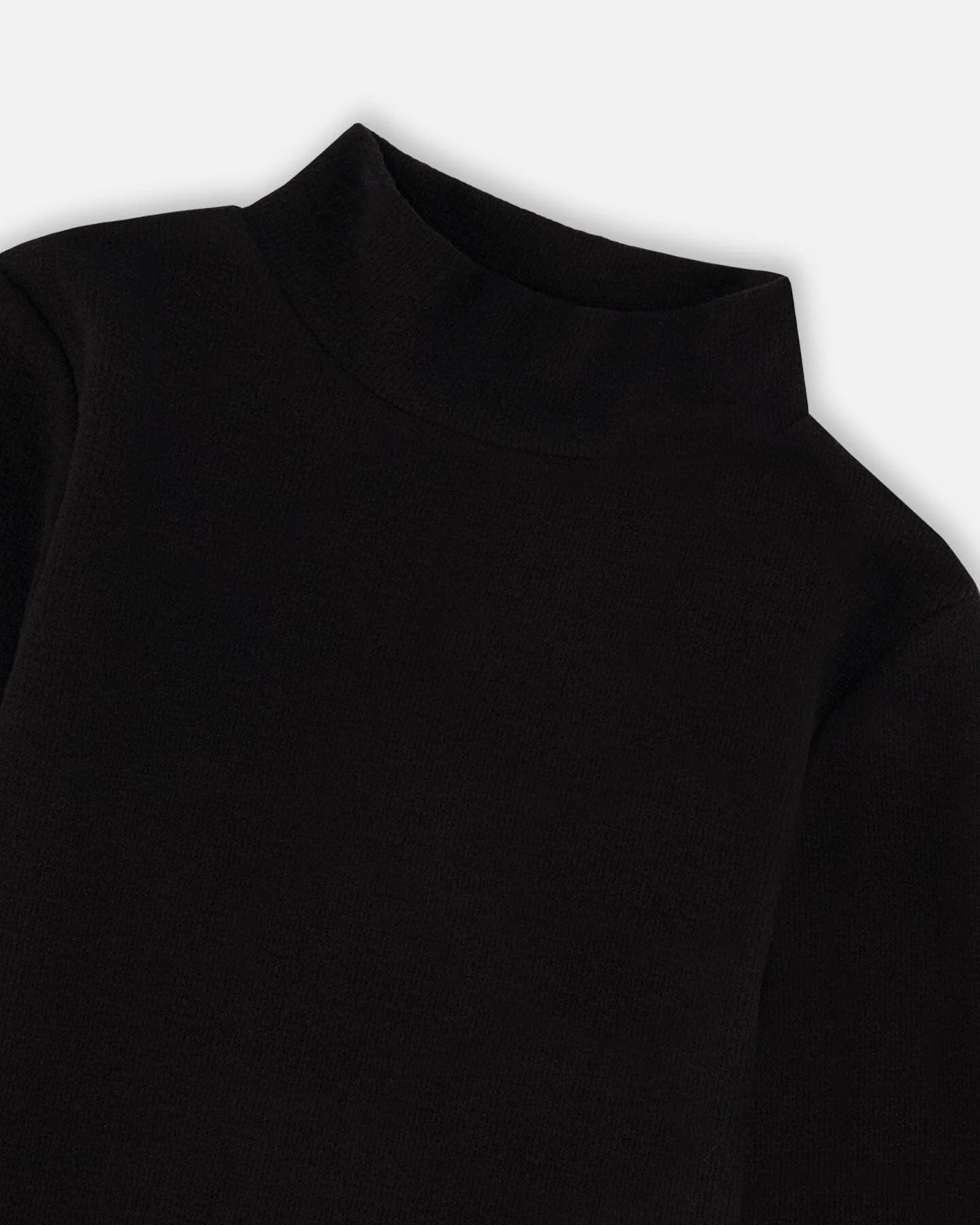 DEUX PAR DEUX - Kids Ribbed Mock Neck Sweater #H20YG71