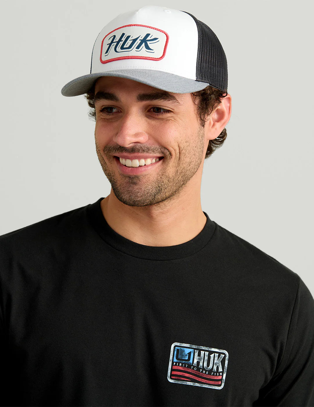 HUK - MEN'S HUK SCRIPT PATCH TRUCKER