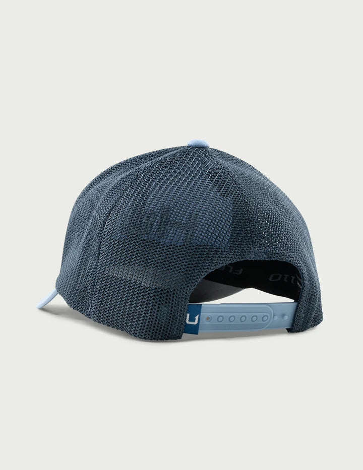 HUK - MEN'S HUK EMBROIDERED HEATHER 110 TRUCKER