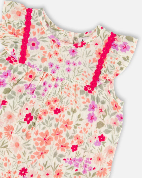 DEUX PAR DEUX - PRINTED ROMPER
