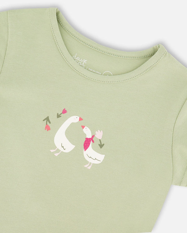 DEUX PAR DEUX - JERSEY T-SHIRT