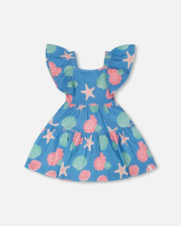DEUX PAR DEUX - KIDS CRINKLE JERSEY DRESS