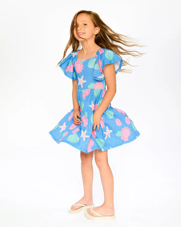DEUX PAR DEUX - KIDS CRINKLE JERSEY DRESS