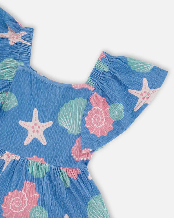 DEUX PAR DEUX - KIDS CRINKLE JERSEY DRESS