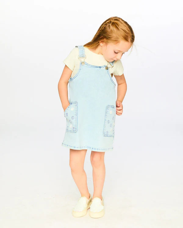 DEUX PAR DEUX - KIDS DENIM OVERALL DRESS