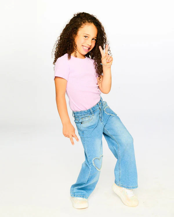 DEUX PAR DEUX - KIDS WIDE LEG JEANS