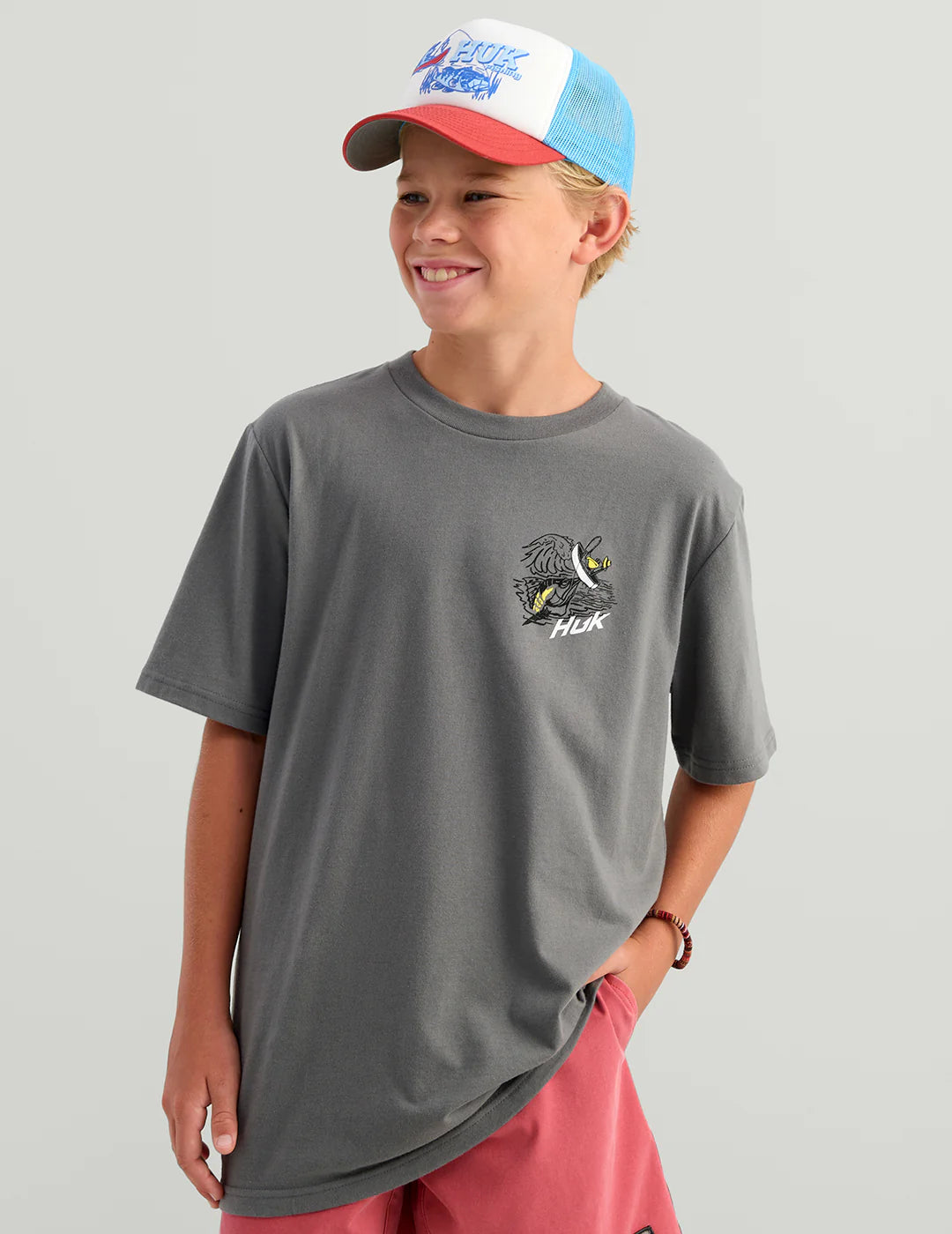 HUK - KIDS FISH ADVENTURE TEE
