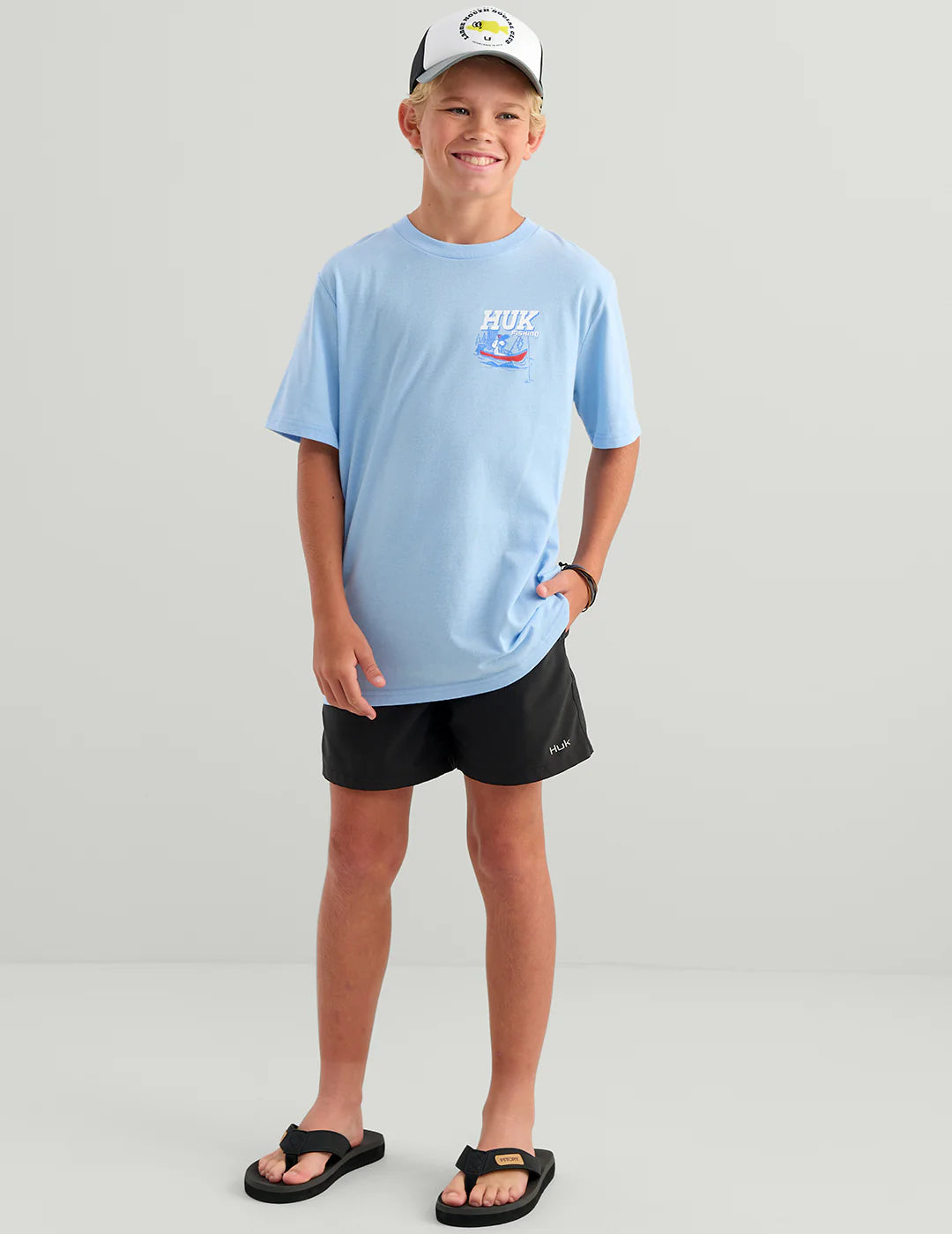 HUK - KIDS FISH ADVENTURE TEE