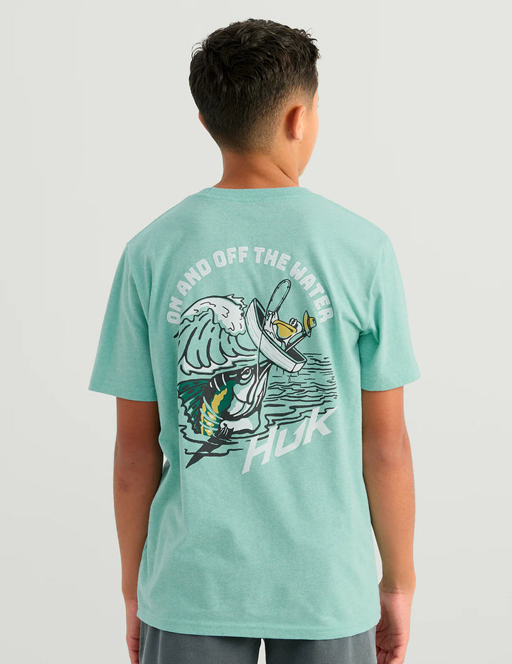 HUK - KIDS FISH ADVENTURE TEE