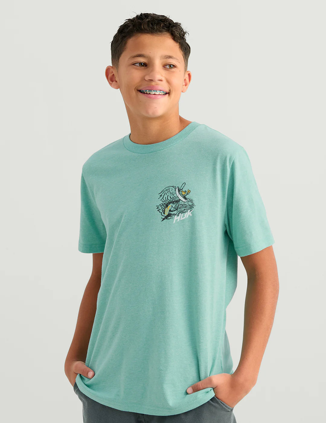 HUK - KIDS FISH ADVENTURE TEE