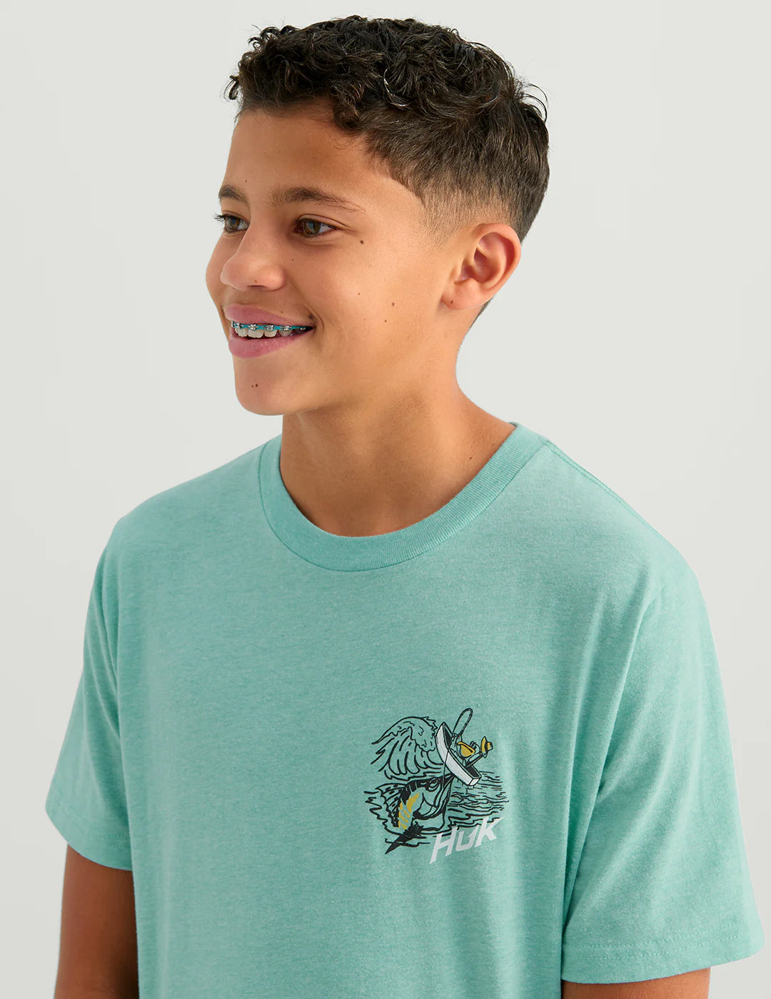 HUK - KIDS FISH ADVENTURE TEE