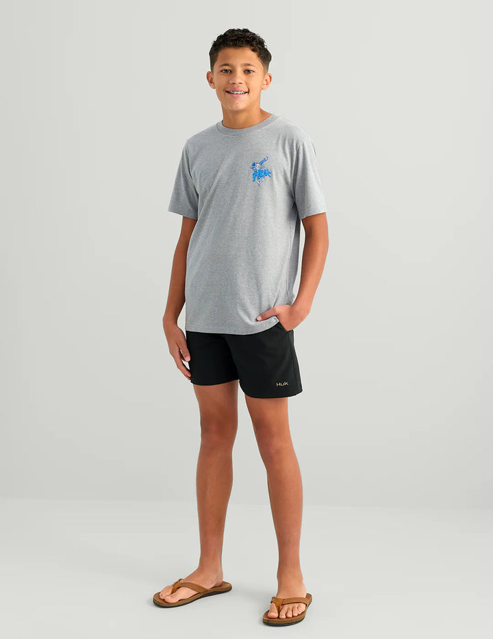 HUK - KIDS RODEO BASS TEE