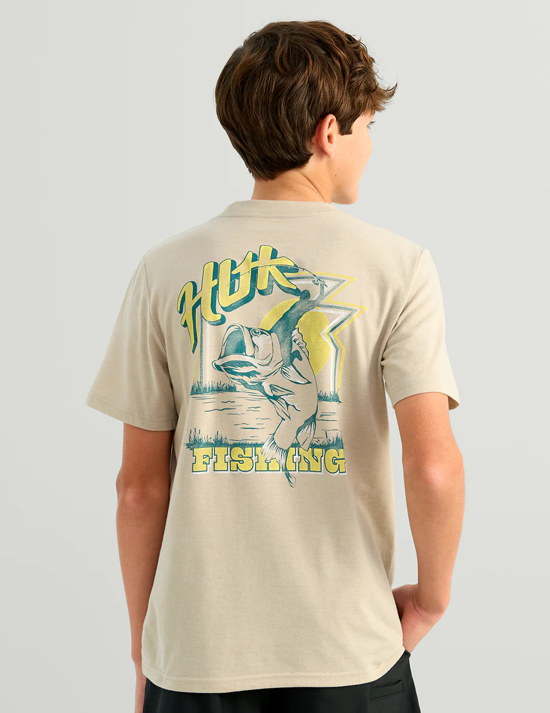 HUK - KIDS RODEO BASS TEE