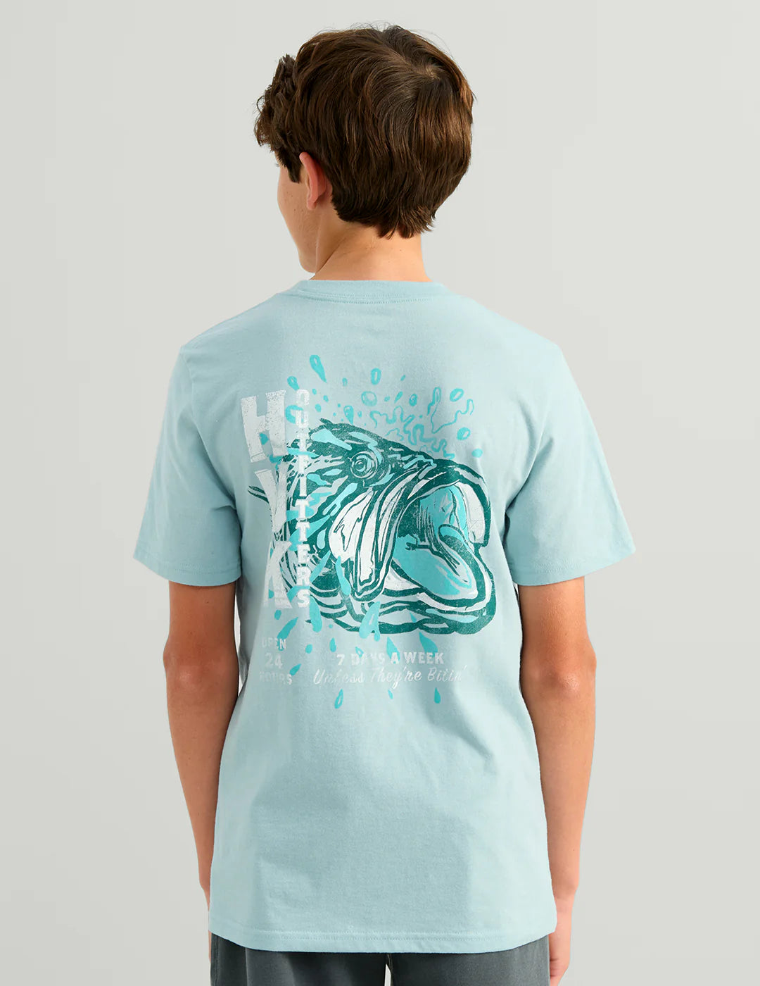 HUK - KIDS BASS HOURS TEE