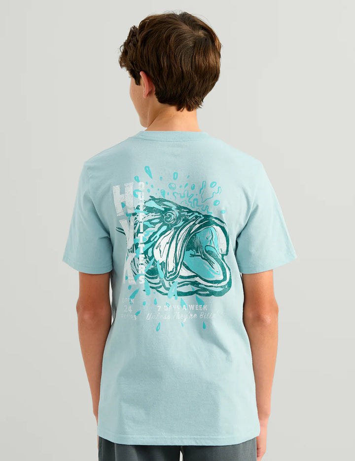 HUK - KIDS BASS HOURS TEE