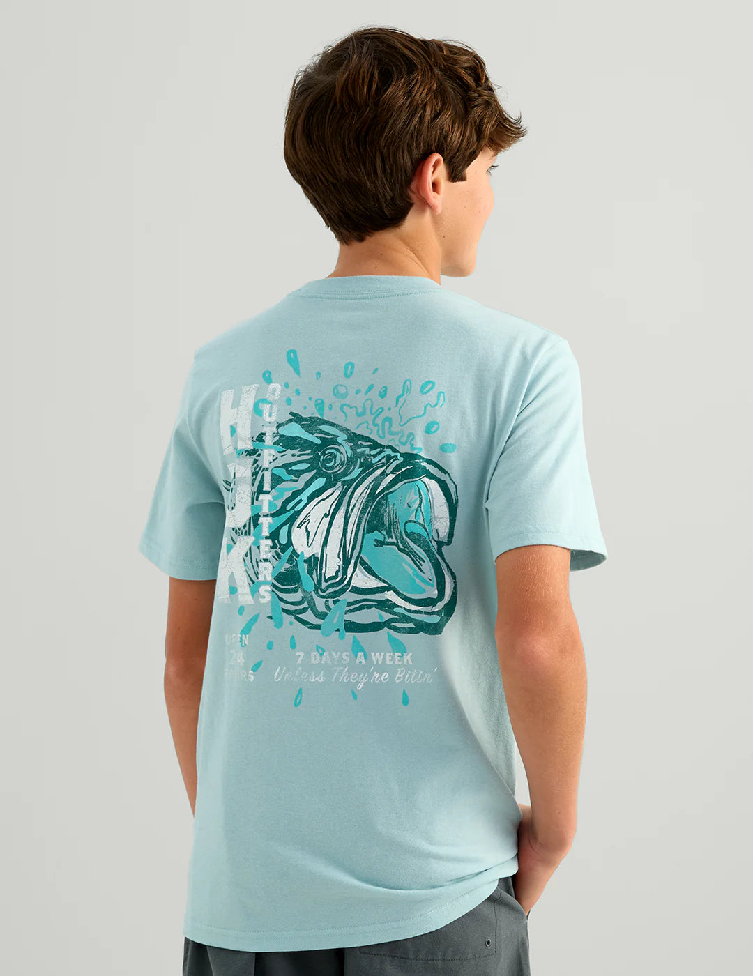 HUK - KIDS BASS HOURS TEE