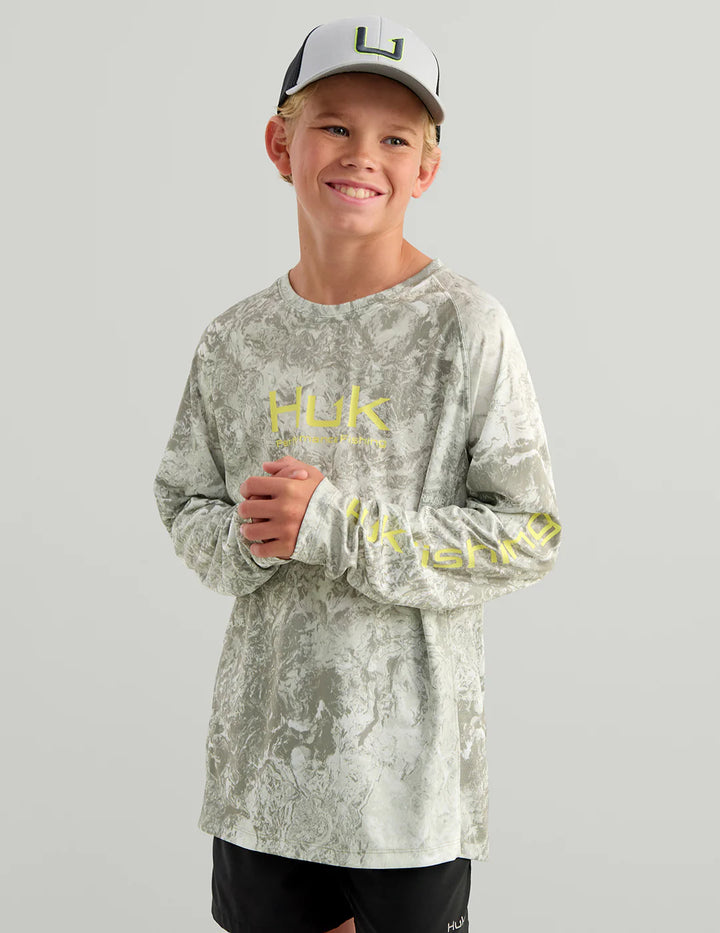 HUK - KIDS PURSUIT MOSSY OAK CREW