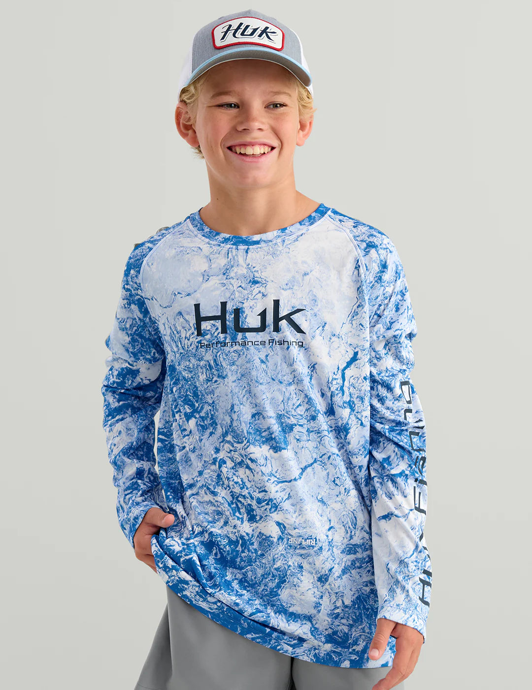 HUK - KIDS PURSUIT MOSSY OAK CREW